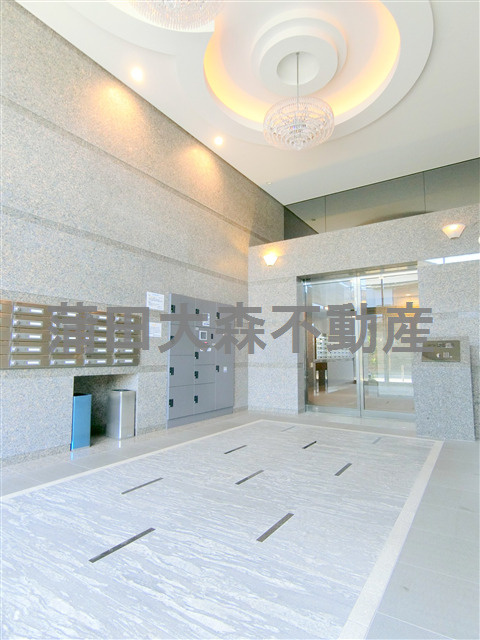 ルーブル東蒲田八番館のエントランス