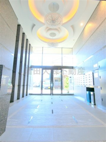 ルーブル東蒲田八番館のエントランス