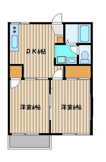 【間取り】 | アップルハウスⅡ