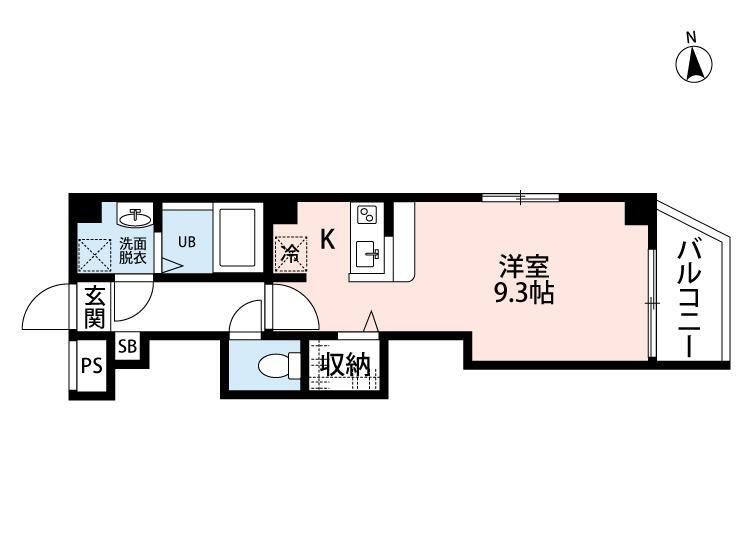 ツリーデン松戸Ⅲの間取り