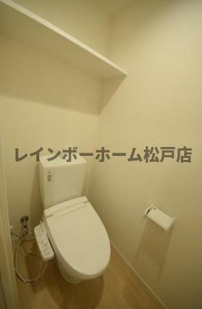 ツリーデン松戸Ⅲのトイレ