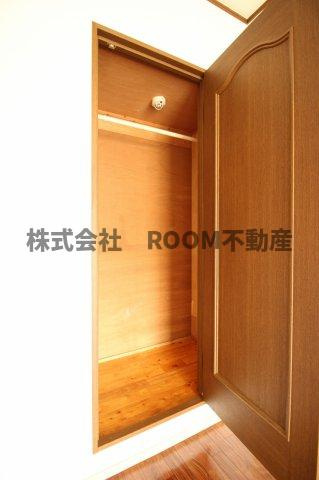 第8年見マンションの収納|大きなものも収納できそうです