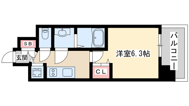【間取り】 | アドバンス新大阪ウエストゲート