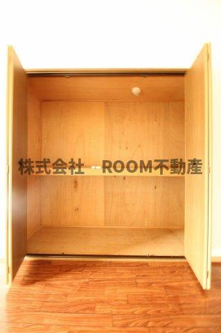 第8年見マンションの収納|収納のためのスペースです