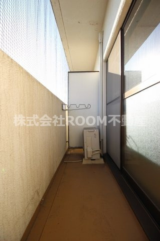 第8年見マンションのバルコニー