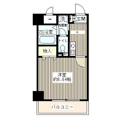 グロリア大洋の間取り|間取りです。