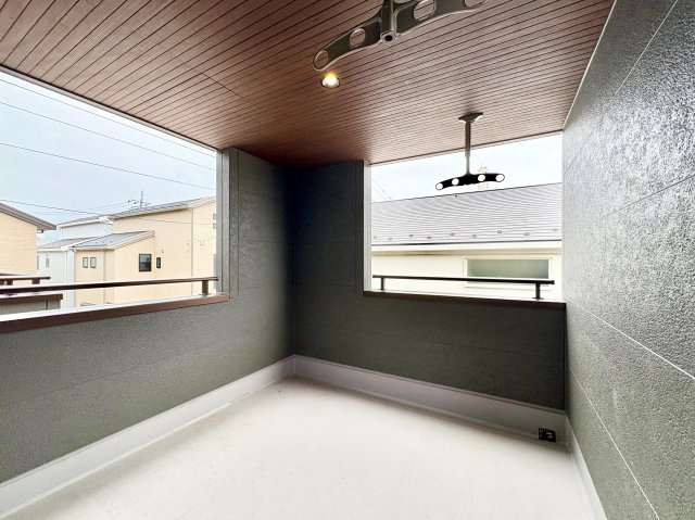 《仲介手数料半額》所沢市北秋津　全2棟2号棟のバルコニー|バルコニー