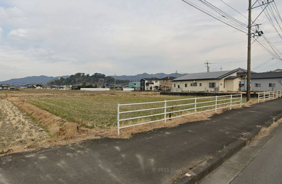 都城市高城町穂満坊の売地の外観