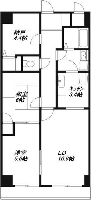 ヒルトップいぶき野の間取り