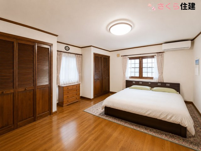 さくら市喜連川　中古住宅の寝室|写真はイメージとなります