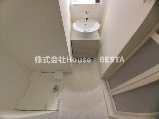 神戸国香通Futurの洗面所