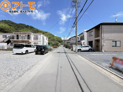【前面道路含む現地写真】 | 清水区蜂ヶ谷　新築戸建　全1棟