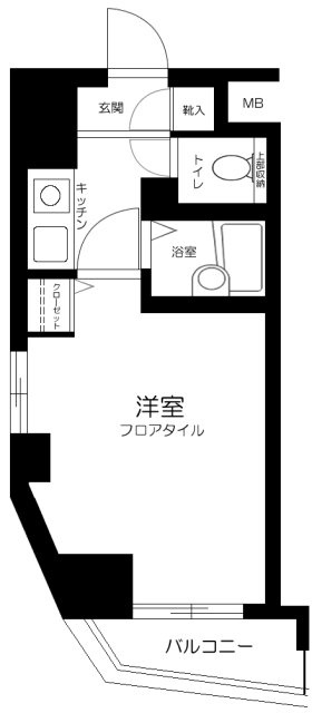ダイホープラザ上落合の間取り