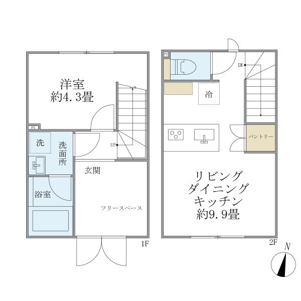 フォルモントの間取り