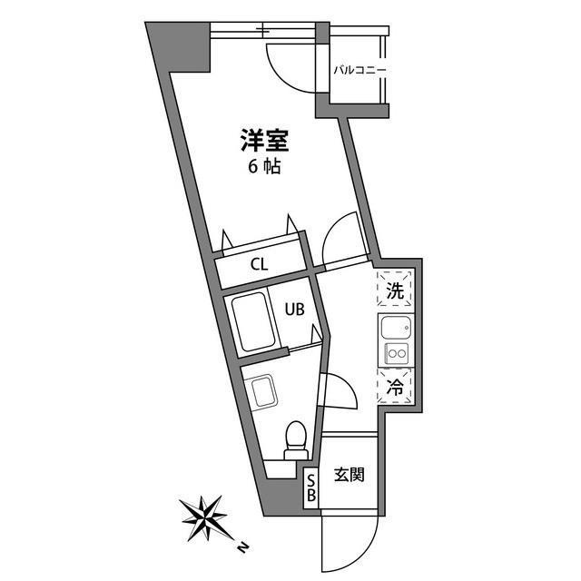 ジェムストーン高田馬場の間取り|間取り図