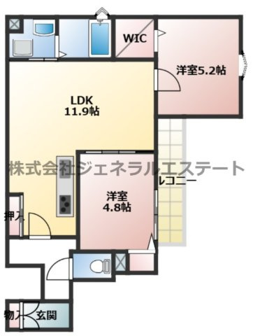 【間取り】 | ラモーナ倉治
