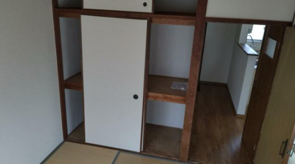 王子コーポの収納
