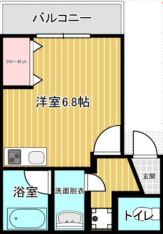 Premium S Kamataの間取り