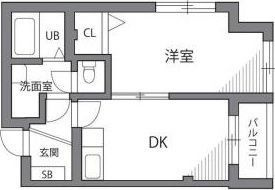 ドルチェ学芸大学の間取り