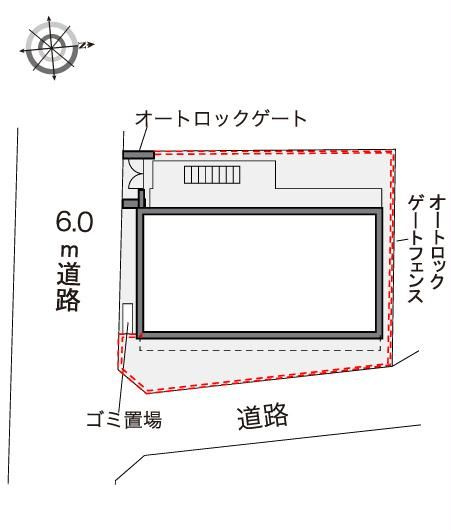 レオパレスプランドール八広の地図