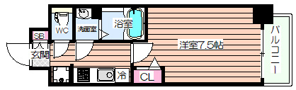 【間取り】 | ワールドアイ大阪City Gate