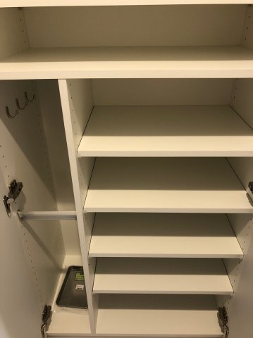 クレヴィスタ代田橋の収納|専用の収納スペースです