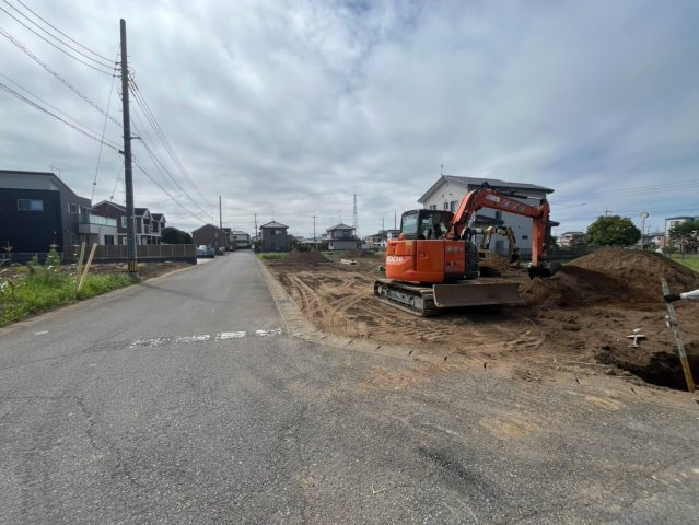 【Livele Garden】　下都賀郡野木町友沼　全3邸の前面道路含む現地写真|〇前面道路〇
北東側約6m
2026年8月撮影