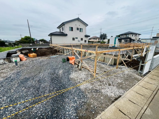 【Livele Garden】　下都賀郡野木町友沼　全3邸の前面道路含む現地写真|〇３号棟〇
全居室6帖以上！ゆとりある間取りの平屋プランです♪
2026年8月撮影
