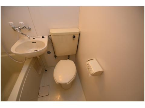 高槻市富田町５丁目の賃貸マンションのトイレ