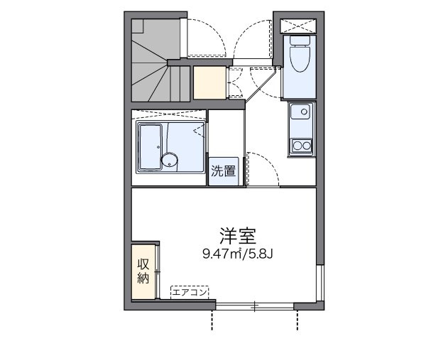 レオネクストハイツサングリーンの間取り|代表的な間取のため実際の間取とは異なる場合があります