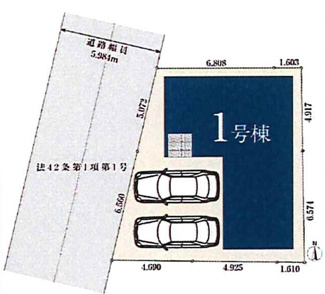 【区画図】 | 名古屋市中村区太閤5丁目16−12【仲介手数料無料】新築一戸建て 