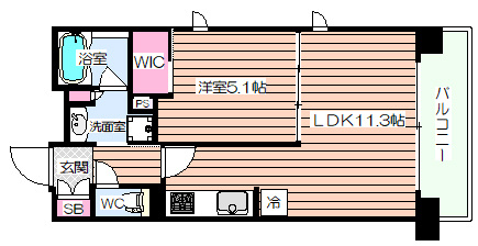 【間取り】 | アジュールコート福島