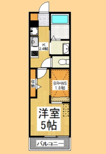 ヴィラージュの間取り
