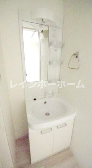 ヴィラージュの独立洗面台