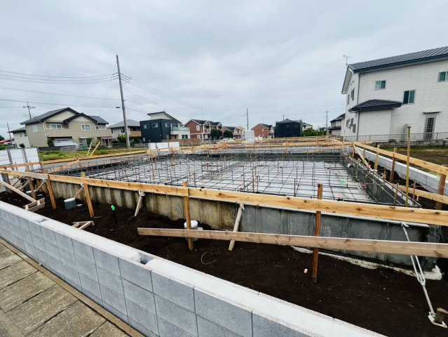 【Livele Garden】　下都賀郡野木町友沼　全3邸の外観|〇１号棟〇
家事の負担を減らす『水廻り集中設計』♪
ストレージルーム付きの収納豊富な間取りのお家です！
2026年8月撮影