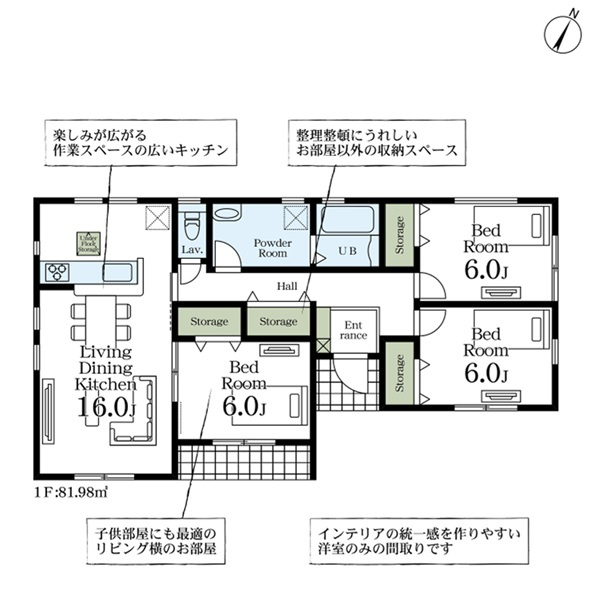 【Livele Garden】　下都賀郡野木町友沼　全3邸