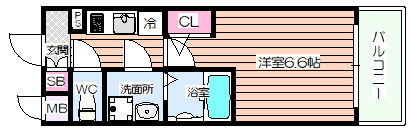 【間取り】 | エスリード大阪梅田WEST