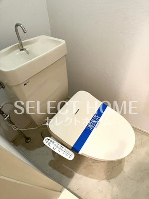 【トイレ】 | サンフォレスト渡辺C | 落ち着いた色調のトイレです