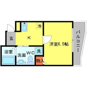 ヒルズななおの間取り