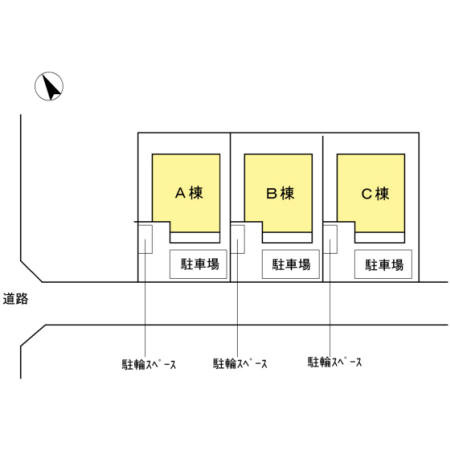 下石原３丁目戸建の区画図