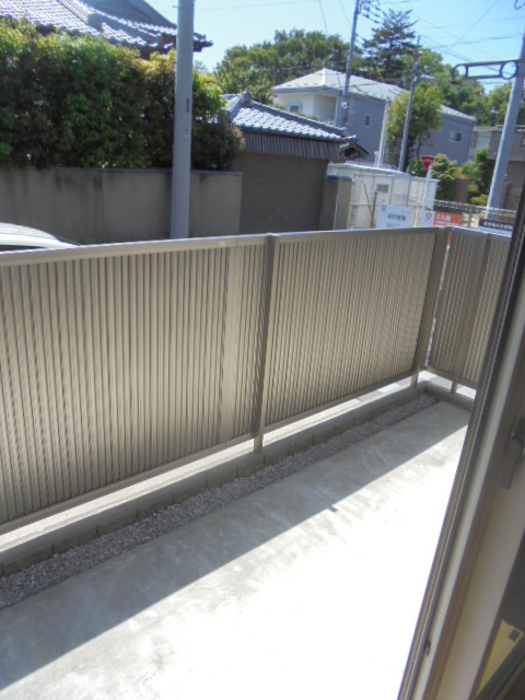 下石原３丁目戸建のバルコニー