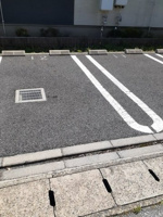 駐車場に車を止められます