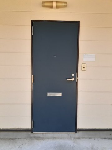 落ち着いた玄関です