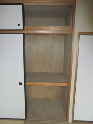便利な収納スペースです