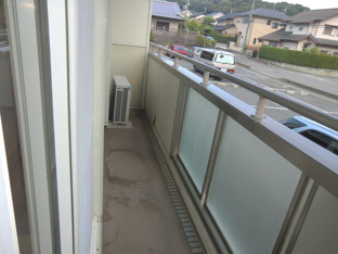 広々としたバルコニーです
