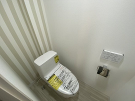 シンプルで使いやすいトイレです