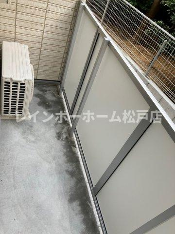 YR新松戸のバルコニー|広々としたバルコニーです