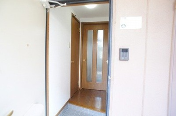きれいな玄関です