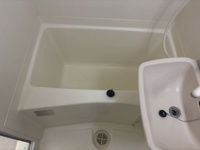 コンパクトで使いやすいお風呂です