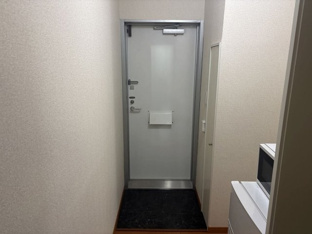 落ち着いた玄関です